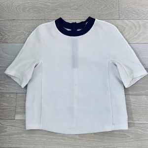 🔸Zara Boxed Blouse in size XS